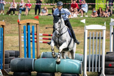 From last year's international mounted police meeting in Komenského sady. Photo: Lukáš Kaboň