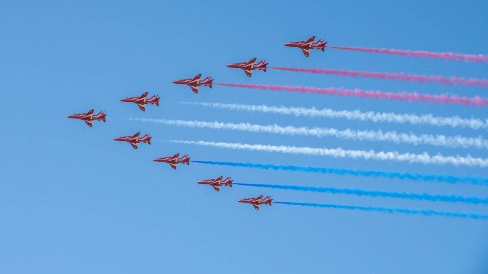 The popular Red Arrows aerobatic team from the United Kingdom will once again take part in this year’s event. Photo: natodays.cz The popular Red Arrows aerobatic team from the United Kingdom will once again take part in this year’s event. Photo: natodays.cz