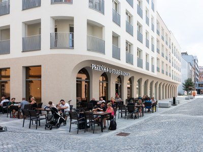 Residential complex Nové Lauby. Photo: Hynek Jahoda