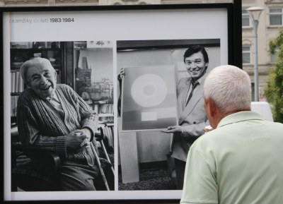 One of the photographs of the “Century through Objective Lenses” project is a shot at Nádražní street in 1938.