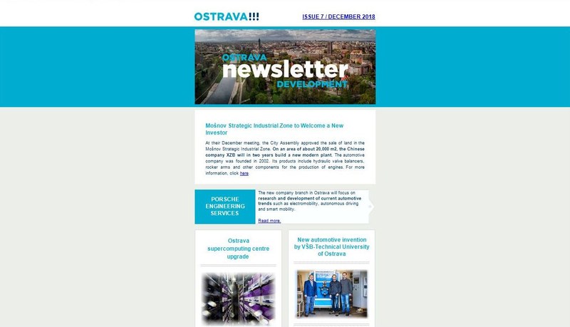 Ostrava Development Newsletter!!! Ostrava Development Newsletter!!!