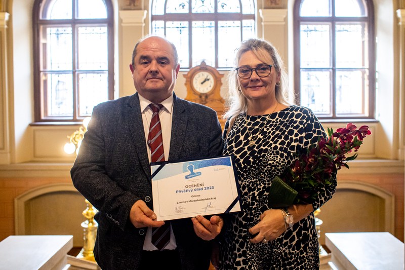 Ostrava has been voted the region’s friendliest local authority for the fifth time Ostrava has been voted the region’s friendliest local authority for the fifth time