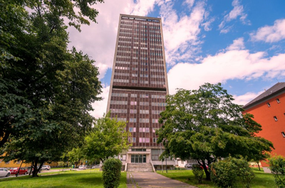 Tower block in Ostrčilova St., source: City of Ostrava