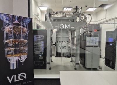 The first Czech quantum computer, launched at the Vysoká škola báňská – Technical University of Ostrava. Photo: VŠB-TUO