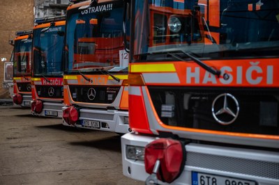 Fire engines from Ostrava will serve in the domestic regions, Europe, and Asia. Photo: Jiří Zerzoň
