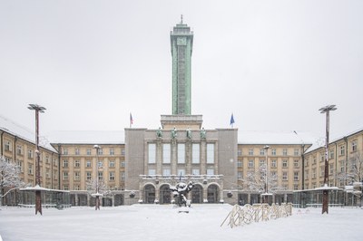 The New City Hall today. Photography: Lukáš Kaboň 