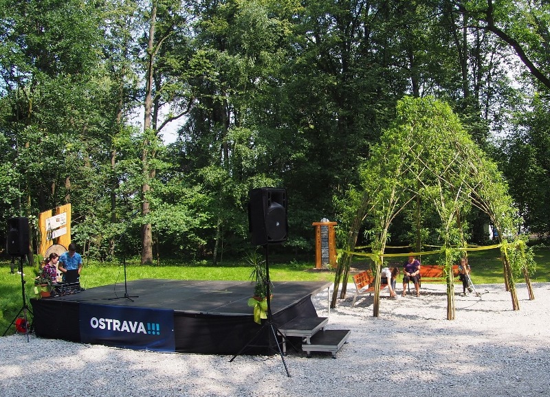 Hrabovjanka Park is an idea of the inhabitants of Hrabová district in Ostrava. Photo: I. and L. Hromádka