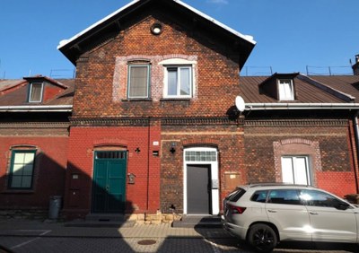 The building on the Street Lidicka, Ostrava-Vítkovice