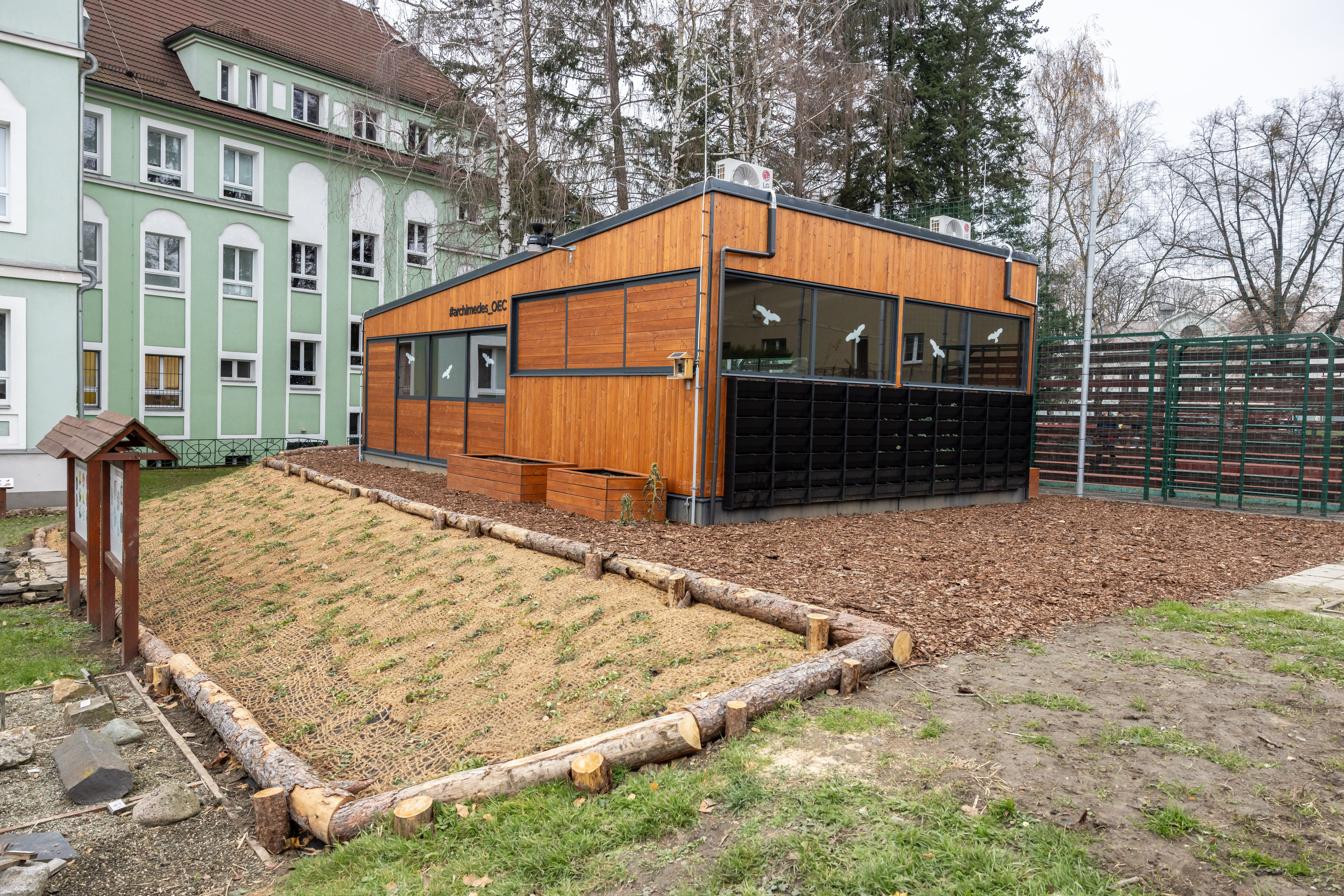 Outdoor clasroom Archimedes. Photo: Jiří Zerzoň