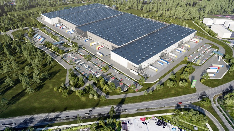The first three companies are set to move into the new Hrušov logistics park The first three companies are set to move into the new Hrušov logistics park
