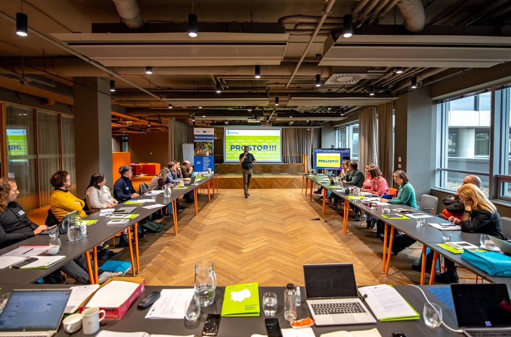 From the introductory meeting for the We Create Space project