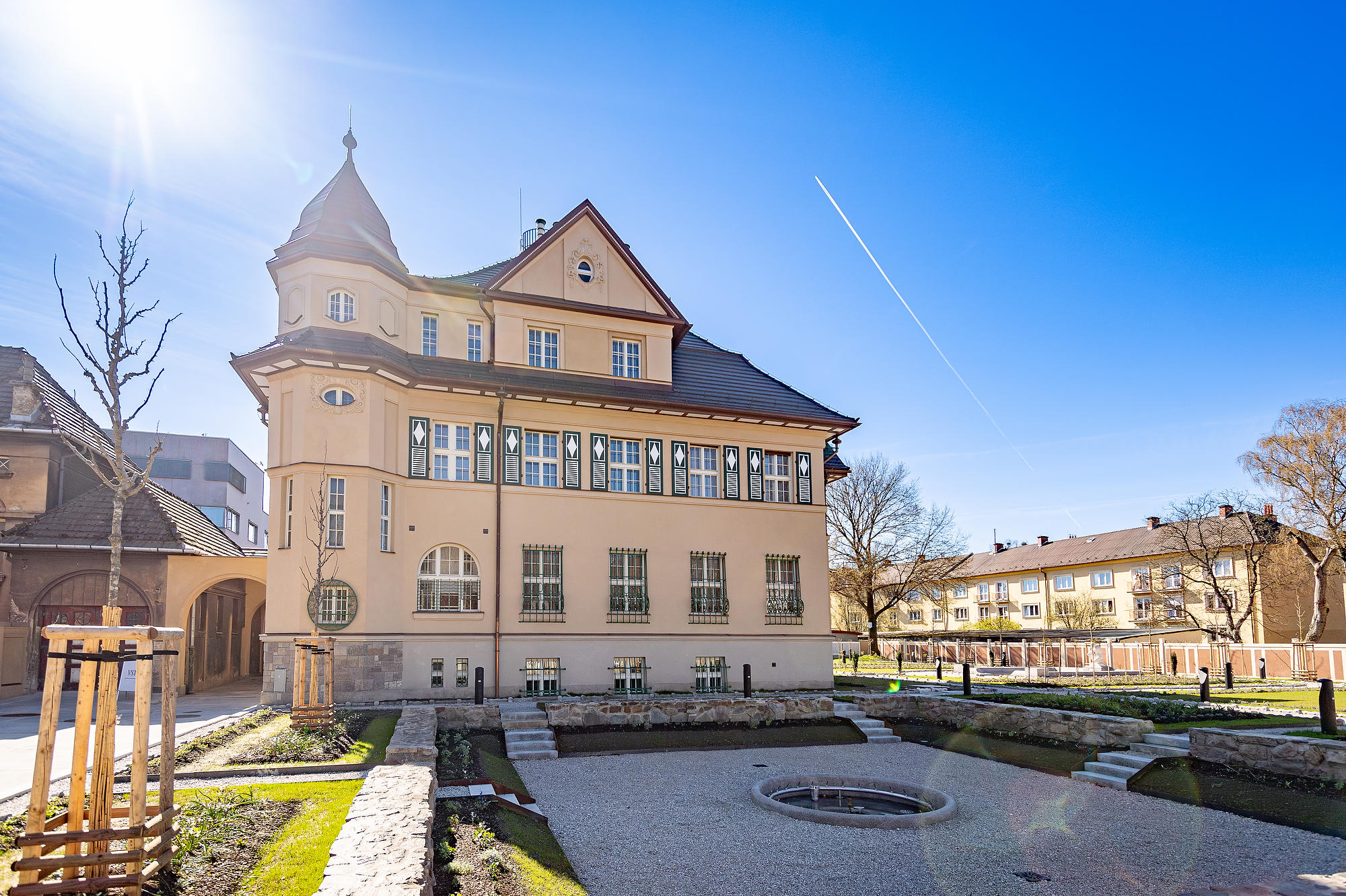Grossmann Vila after extensive restoration work. Photo: Lukáš Kaboň