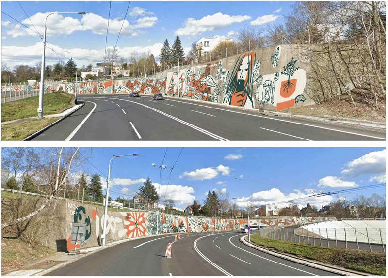 The winner of an international art competition for the Bazaly mural has been announced The winner of an international art competition for the Bazaly mural has been announced