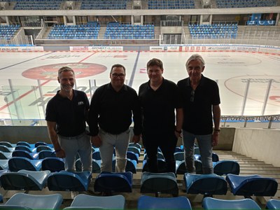 Representatives of Drážďany and Ostrava together during the visit. Photo:MMO